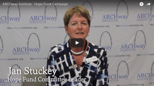 ARCHway Institute Launches 2017 Hope Fund Campaign