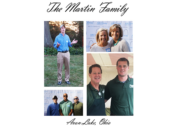 Martin Family, ARCHway Institute Hope Fund Sponsor