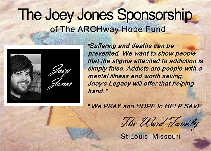 The Joey Jones Sponsorship