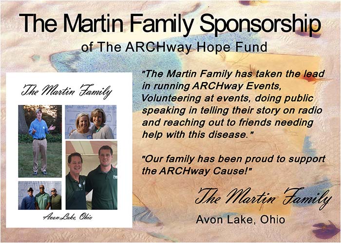 The Martin Family Sponsorship