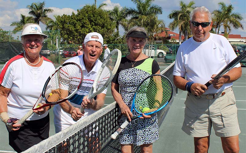 ARCHway Institute Punta Gorda fundraiser: tennis players