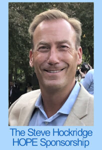 Steve Hockridge HOPE Sponsorship