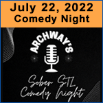 Sober STL Comedy Night, July 22nd, 2022