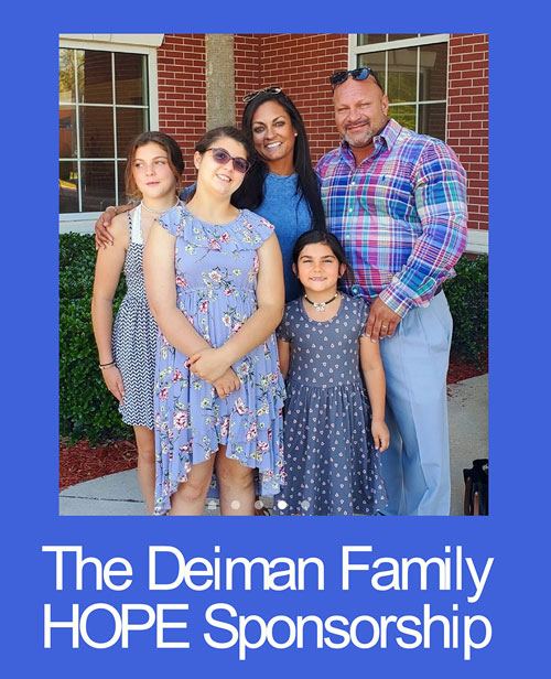 Deiman Family HOPE Sponsors