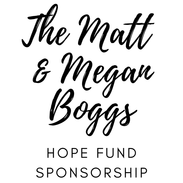 Matt & Megan Boggs HOPE Fund Sponsorship