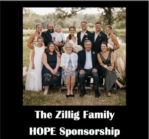The Zillig Family hope sponsorship