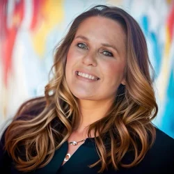 A picture of Crystal Holland, a Hope fund sponsor with the ARCHway Institute. Crystal share's her recovery story and hopes to inspire others